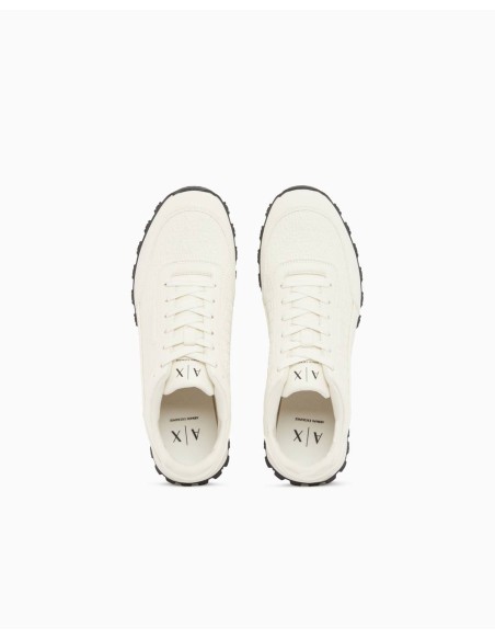 Sneakers Armani Exchange blancas - vista superior