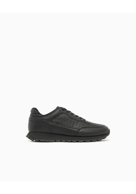 Sneakers Armani Exchange negras - vista lateral Sneakers Armani Exchange negras - vista lateral