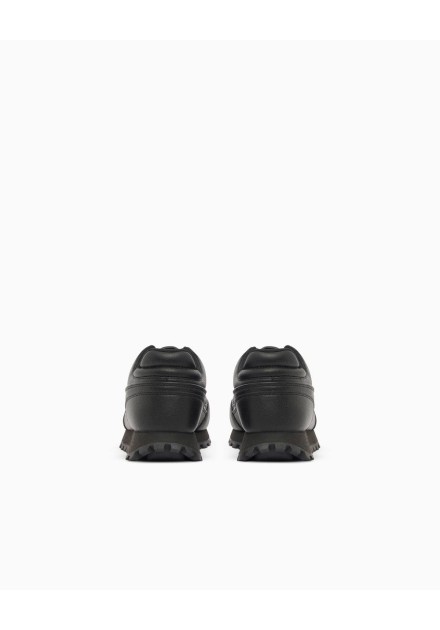 Sneakers Armani Exchange negras - vista del talón Sneakers Armani Exchange negras - vista del talón