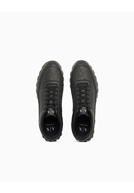 Sneakers Armani Exchange negras - vista superior Sneakers Armani Exchange negras - vista superior