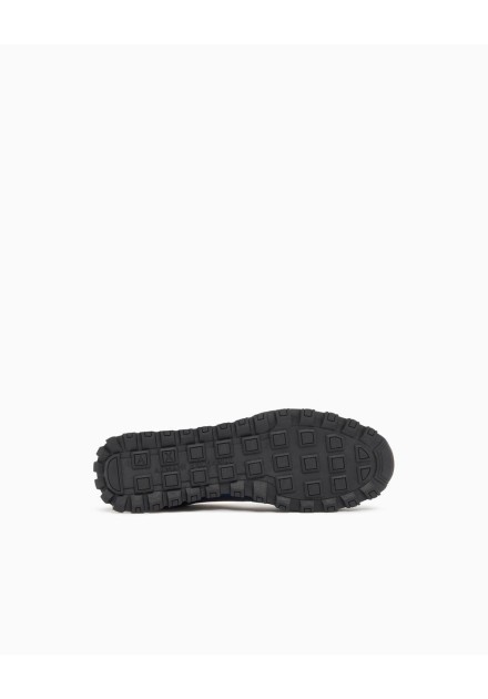 Sneakers Armani Exchange negras - suela Sneakers Armani Exchange negras - suela