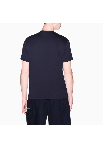 Camiseta Armani Exchange azul marino - vista trasera en modelo Camiseta Armani Exchange azul marino - vista trasera en modelo