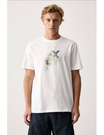 Camiseta Armani Exchange Blanca
