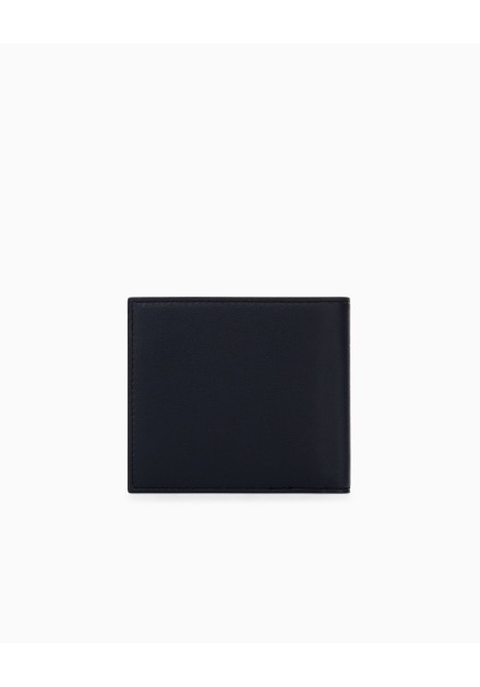 Billetero Armani Exchange negro - vista trasera Billetero Armani Exchange negro - vista trasera