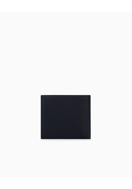Billetero Armani Exchange negro - vista cerrado Billetero Armani Exchange negro - vista cerrado