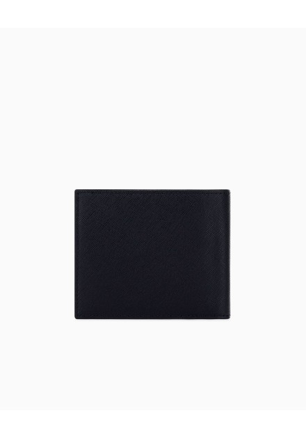 Billetero Armani Exchange negro - vista trasera