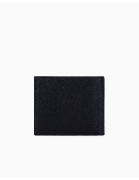 Billetero Armani Exchange negro - vista trasera