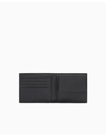 Billetero Armani Excnage negro