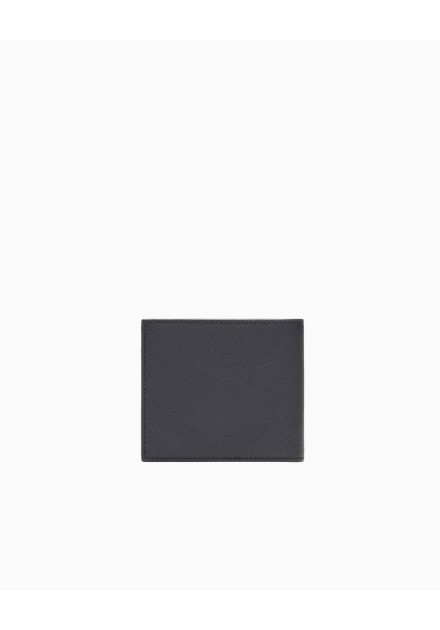 Billetero Armani Exchange negro - vista cerrado