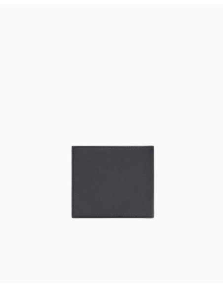 Billetero Armani Exchange negro - vista cerrado
