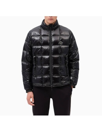 Chaqueta plumón Armani Exchange negra - frontal en plano 2