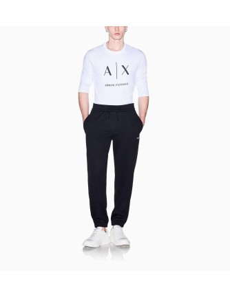 Pantalón jogger Armani Exchange navy - frontal en plano 2