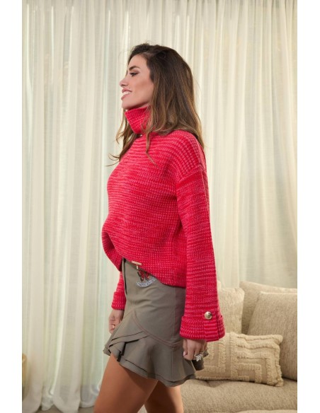 Jersey Vandar Camaleónica by Capriche - lateral en modelo