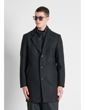 Abrigo Antony Morato negro Jaspe con cha