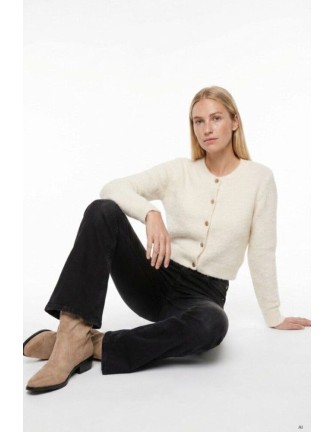 Cardigan Tiffosi Nodos crudo de pelo