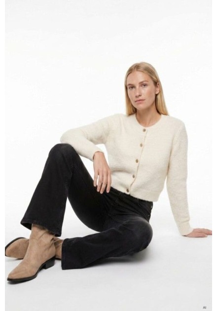 Cardigan Tiffosi Nodos crudo de pelo Cardigan Tiffosi Nodos crudo de pelo