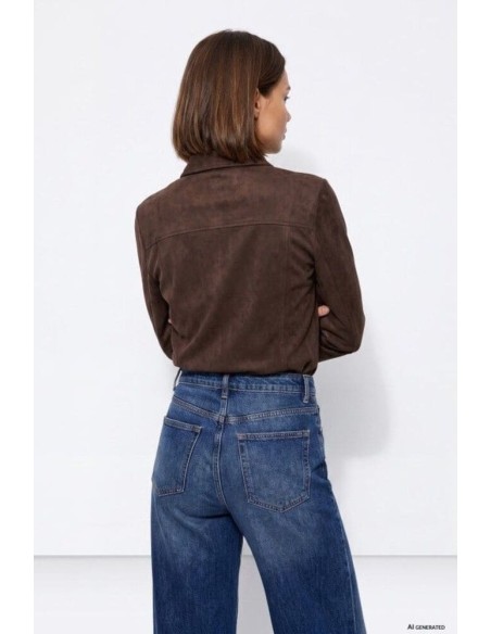 Camisa Tiffosi Berta marron