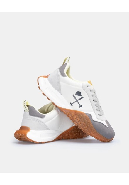 Sneakers Harper and Neyer Carcross blanco y gris Sneakers Harper and Neyer Carcross blanco y gris