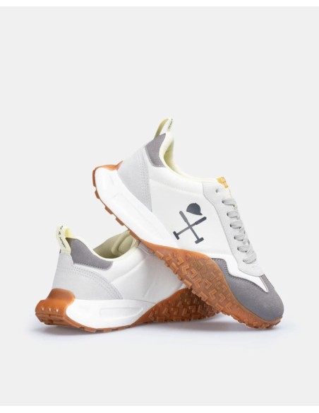 Sneakers Harper and Neyer Carcross blanco y gris