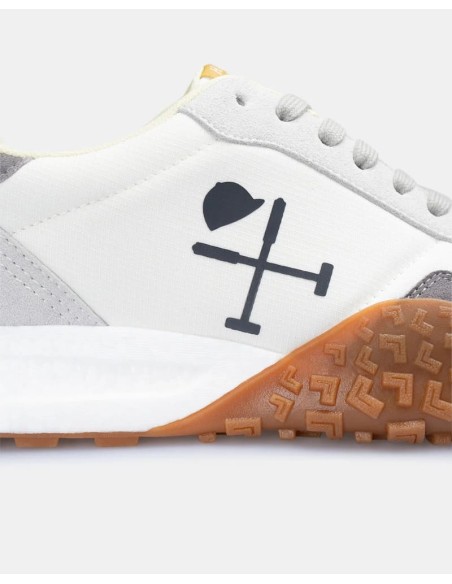 Sneakers Harper and Neyer Carcross blanca logo