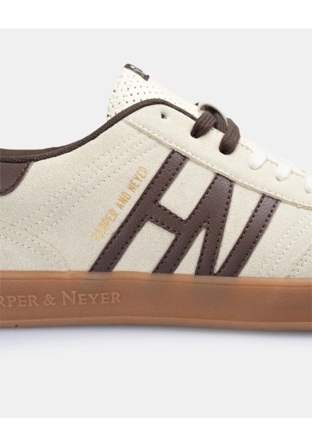 Sneakers Harper and Neyer Hamptons logo marron Sneakers Harper and Neyer Hamptons logo marron
