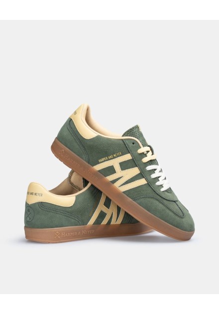 Sneakers Harper and Neyer Hamptons suede Geen Sneakers Harper and Neyer Hamptons suede Geen