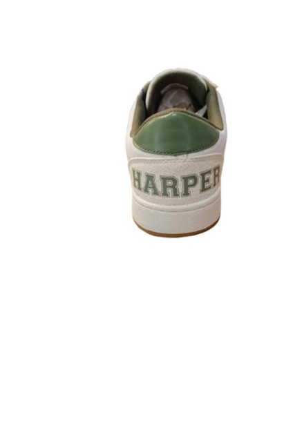 Sneakers Harper and Neyer Touchdown Beig y verde Sneakers Harper and Neyer Touchdown Beig y verde