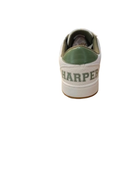 Sneakers Harper and Neyer Touchdown Beig y verde
