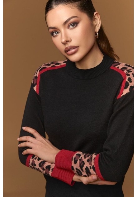 Jersey Minueto Amy de punto, detalle Jersey Minueto Amy de punto, detalle