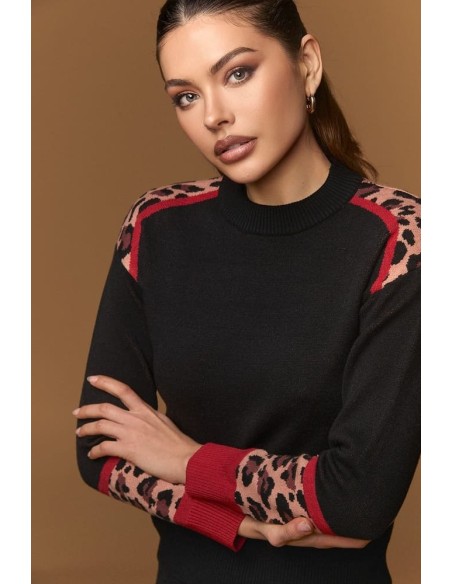 Jersey Minueto Amy de punto, detalle