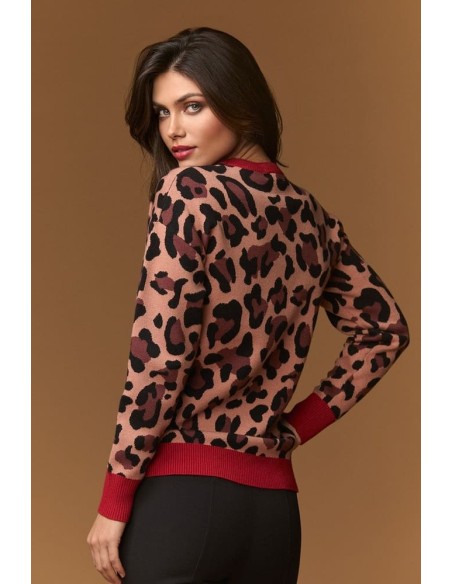 Jersey Minueto Picadilly leopardo, vista adicional