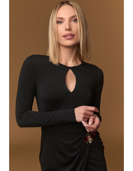 Vestido Minueto Black Dragon ceñido