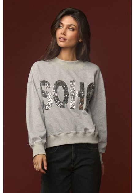 Sudadera Minueto Soho gris Sudadera Minueto Soho gris