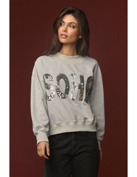 Sudadera Minueto Soho gris