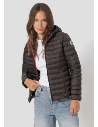 Chaqueta plumas Jott Cloe black coffee