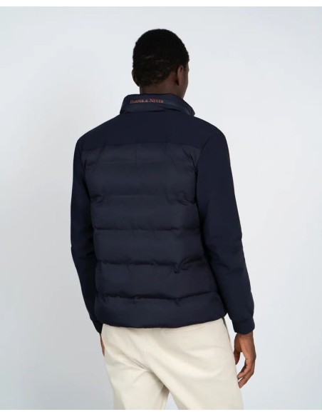 Chaqueta Harper azul Racing acolchada