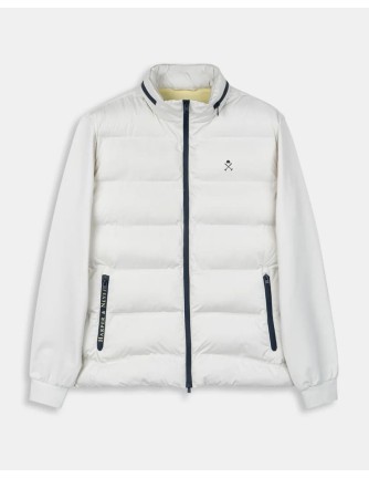 Chaqueta Harper beig Racing