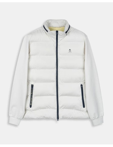 Chaqueta Harper beig Racing