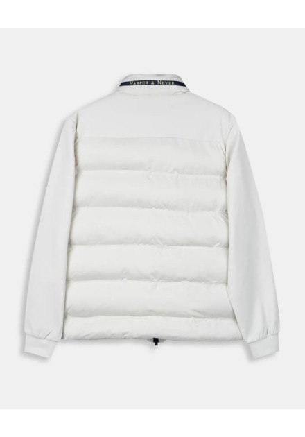 Chaqueta Harper beig Racing combianada Chaqueta Harper beig Racing combianada