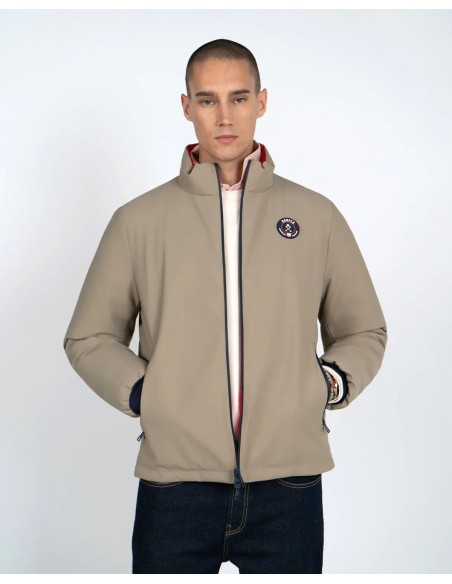 Chaqueta Harper Reversible Light Safary tela